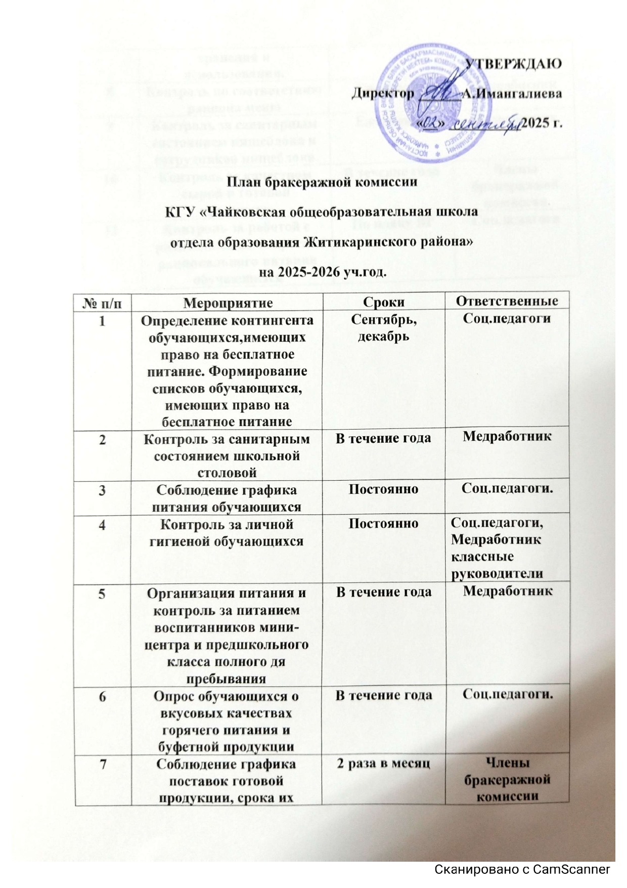 план брокер комсы 1